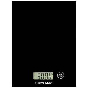 Eurolamp 300-70038 Ψηφιακή Ζυγαριά Κουζίνας 1gr/5kg Μαύρη ΕΩΣ 12 ΔΟΣΕΙΣ