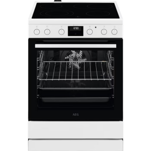 AEG CCB6442NBW Κουζίνα 73lt με Κεραμικές Εστίες Π59.6εκ. Λευκή (ΕΩΣ 12 ΔΟΣΕΙΣ)