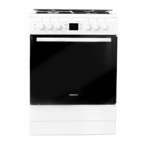 Eskimo ES G31DLXW Κουζίνα 66lt με Εστίες Υγραερίου & Ρεύματος Π60εκ. Λευκή (ΕΩΣ 12 ΔΟΣΕΙΣ)