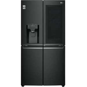LG GMX945MC9F Ψυγείο Ντουλάπα 638lt Total NoFrost Υ179xΠ91.2xΒ73.8εκ. Μαύρο ΕΩΣ 12 ΔΟΣΕΙΣ