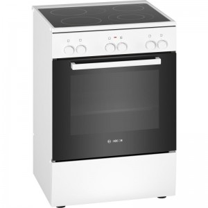 Bosch HKA090220 Κουζίνα 66lt με Κεραμικές Εστίες Π60εκ. Λευκή ΕΩΣ 12 ΔΟΣΕΙΣ