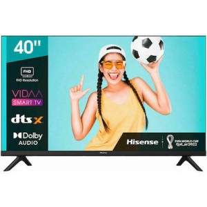 Hisense Smart Τηλεόραση 40" Full HD LED 40A4K HDR (2023) ΕΩΣ 12 ΔΟΣΕΙΣ
