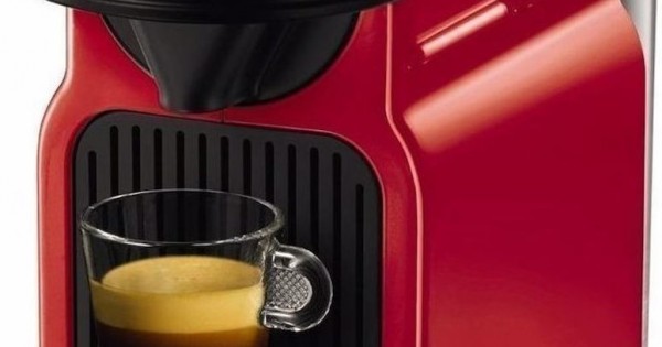 Krups Nespresso Inissia Xn1005 Μηχανή Espresso Red 9696