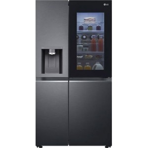 LG GSXV90MCDE Ψυγείο Ντουλάπα 635lt Total NoFrost Υ179xΠ91.3xΒ73.5εκ. Μαύρο ΕΩΣ 12 ΔΩΣΕΙΣ
