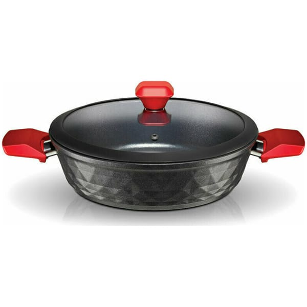 PYRAMIS Red Diamond (014012501) 30cm Aντικολλητική Σωτέζα Black/Red