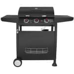 THERMOGATZ GS GRILL LITE 3 (03.313.201) Ψησταριά Υγραερίου 3 Καυστήρες 9kW Μαύρο ΕΩΣ 12 ΔΟΣΕΙΣ