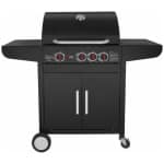 THERMOGATZ GS GRILL LUX (03.313.205) Ψησταριά Υγραερίου 3+1 11.5 kW Μαύρο ΕΩΣ 12 ΔΟΣΕΙΣ