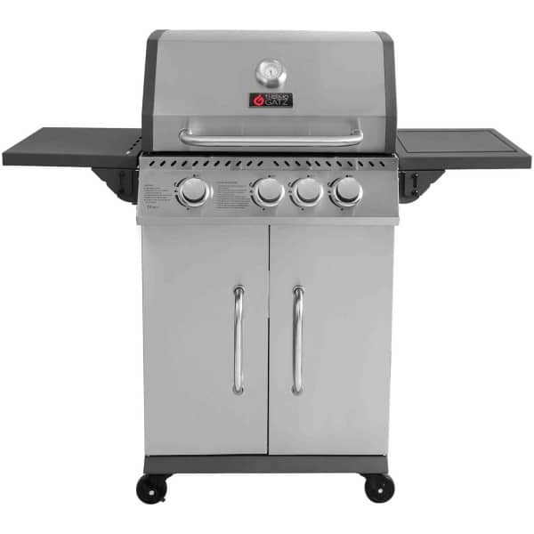 THERMOGATZ GS GRILL ELITE (03.313.208) Ψησταριά Υγραερίου 3+1 11.5 kW Inox ΕΩΣ 12 ΔΟΣΕΙΣ