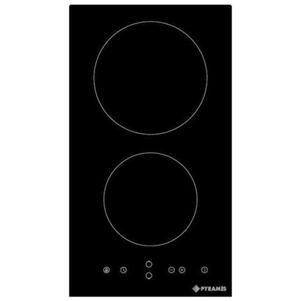 PYRAMIS (034057401) 29HL 250 Εστία Domino Κεραμική Άνω Πάγκου 26.8x50cm ΕΩΣ 12 ΔΟΣΕΙΣ