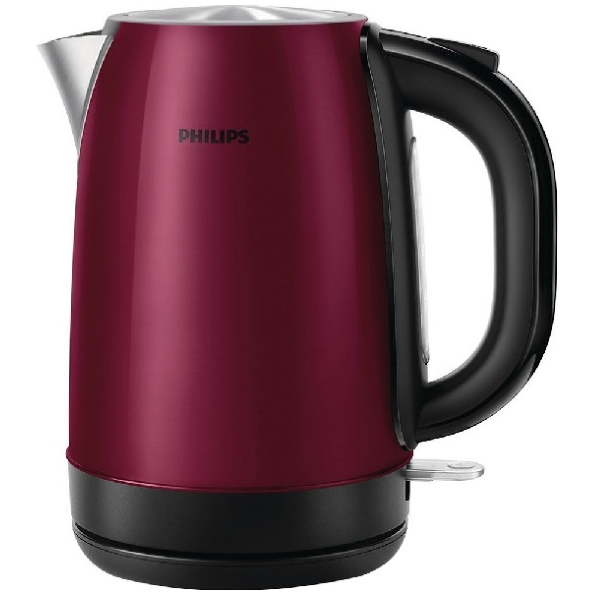 ΒΡΑΣΤΗΡΑΣ PHILIPS HD9322/33 ΚΟΚΚΙΝΟΣ ΜΕΤΑΛΛΙΚΟΣ ΕΩΣ 12 ΔΟΣΕΙΣ - Image 1