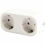 EUROLAMP 147-77914 Ταφ 2 Θέσεων Λευκό ΕΩΣ 12 ΔΟΣΕΙΣ