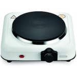 Termomax TX100 Επιτραπέζια Εστία Εμαγιέ Μονή Λευκή