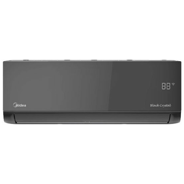 Midea AG16Black-12NXD6-I/AG16Black-12NXD6-O Black Crystal Κλιματιστικό Inverter 12000 BTU A+++/A++ με Ιονιστή και WiFi