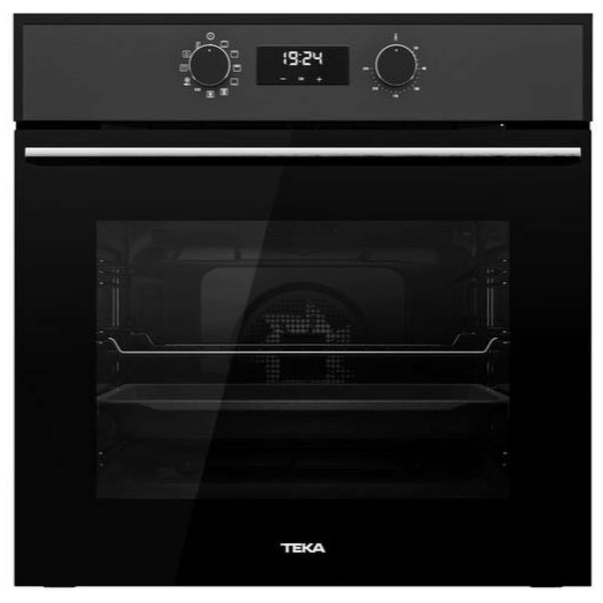 TEKA HSB 630B Φούρνος Εντοιχιζόμενος Άνω Πάγκου 70lt Με Υδρόλυση Μαύρος ΕΩΣ 12 ΔΟΣΕΙΣ - Image 1