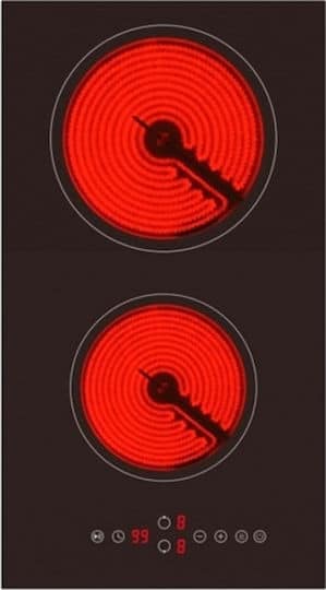 1-481.jpeg Arielli AE-322S Domino Κεραμική Εστία Αυτόνομη με Λειτουργία Κλειδώματος 28x52εκ. - Image 1