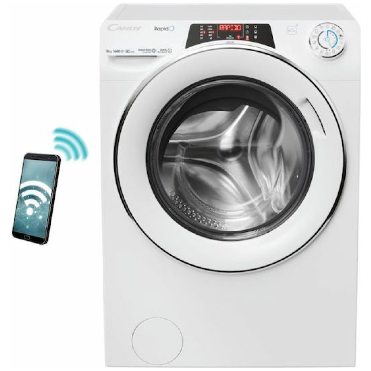 Candy RO6106DWMC7/1-S Πλυντήριο 60cm 10kg - Image 1