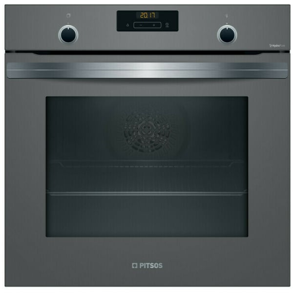PITSOS PH33M46A2 Φούρνος άνω Πάγκου 71lt χωρίς Εστίες Π59.4cm Γκρι ΕΩΣ 12 ΔΟΣΕΙΣ