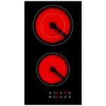 Arielli AE-321FS Domino Κεραμική Εστία Αυτόνομη με Λειτουργία Κλειδώματος 28.8x52εκ.