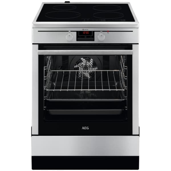 AEG CIB6441ABM Κουζίνα Κεραμική Με Εστία Inox ΕΩΣ 12 ΔΟΣΕΙΣ