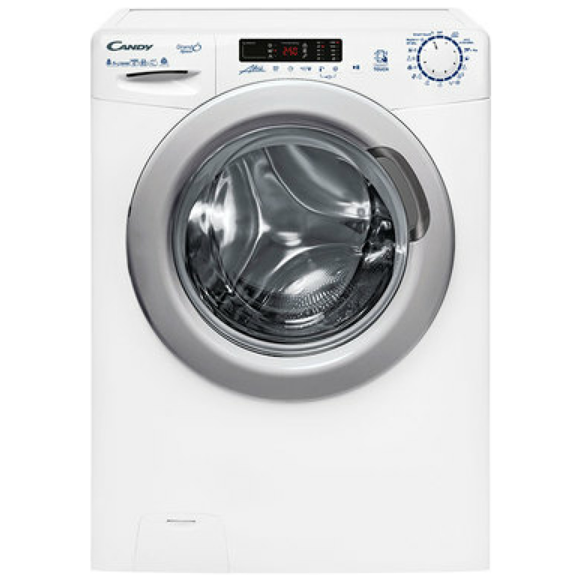 CANDY HGSW485DSW/1-S Πλυντήριο/Στεγνωτήριο Ρούχων 8/5KG Α ΕΩΣ 12 ΔΟΣΕΙΣ - Image 1