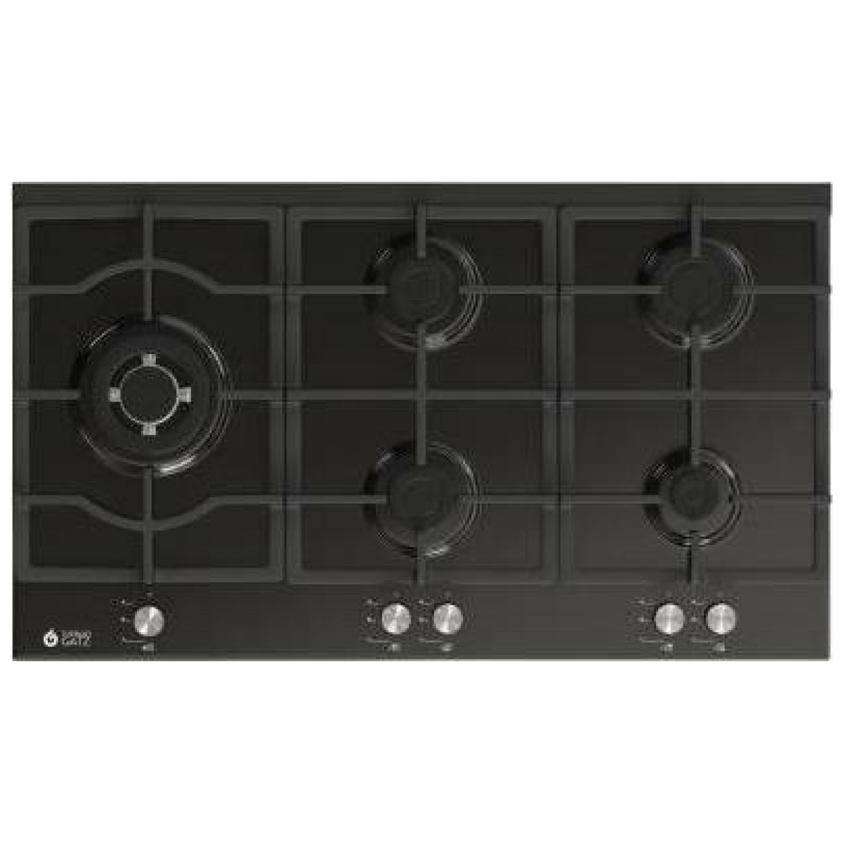 THERMOGATZ TGS 9490 GL Εστία Αερίου 5 ζωνών 90cm ΕΩΣ 12 ΔΟΣΕΙΣ - Image 2