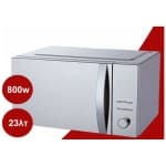 ALO A23UGP39-E80 Φούρνος μικροκυμάτων 23Lt 800Watt με Grill Silver ΕΩΣ 12 ΔΟΣΕΙΣ - Image 2