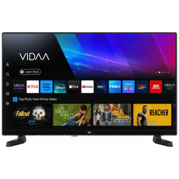 F&U Smart Τηλεόραση 32" HD Ready LED FLV32501 HDR (2024) (ΕΩΣ 12 ΔΟΣΕΙΣ)