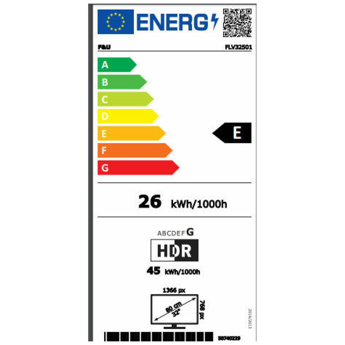 F&U Smart Τηλεόραση 32" HD Ready LED FLV32501 HDR (2024) (ΕΩΣ 12 ΔΟΣΕΙΣ) - Image 2