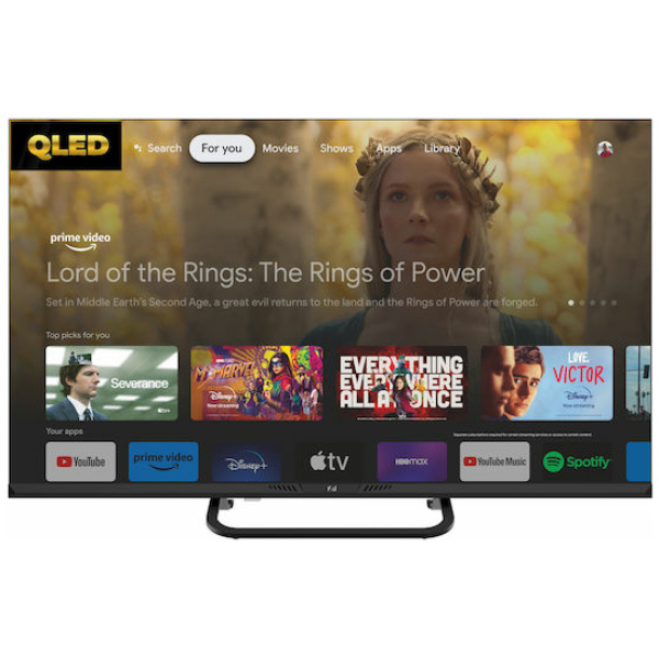 F&U Smart Τηλεόραση 40" Full HD QLED FLG40141QL HDR (2024) (ΕΩΣ 12 ΔΟΣΕΙΣ)