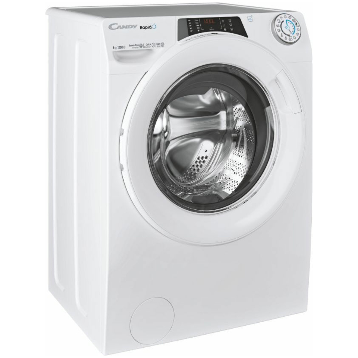 Candy RO 1284DWMT/1-S Πλυντήριο Ρούχων 8kg με Ατμό 1200 Στροφών A Λευκό ΕΩΣ 12 ΔΟΣΕΙΣ - Image 2