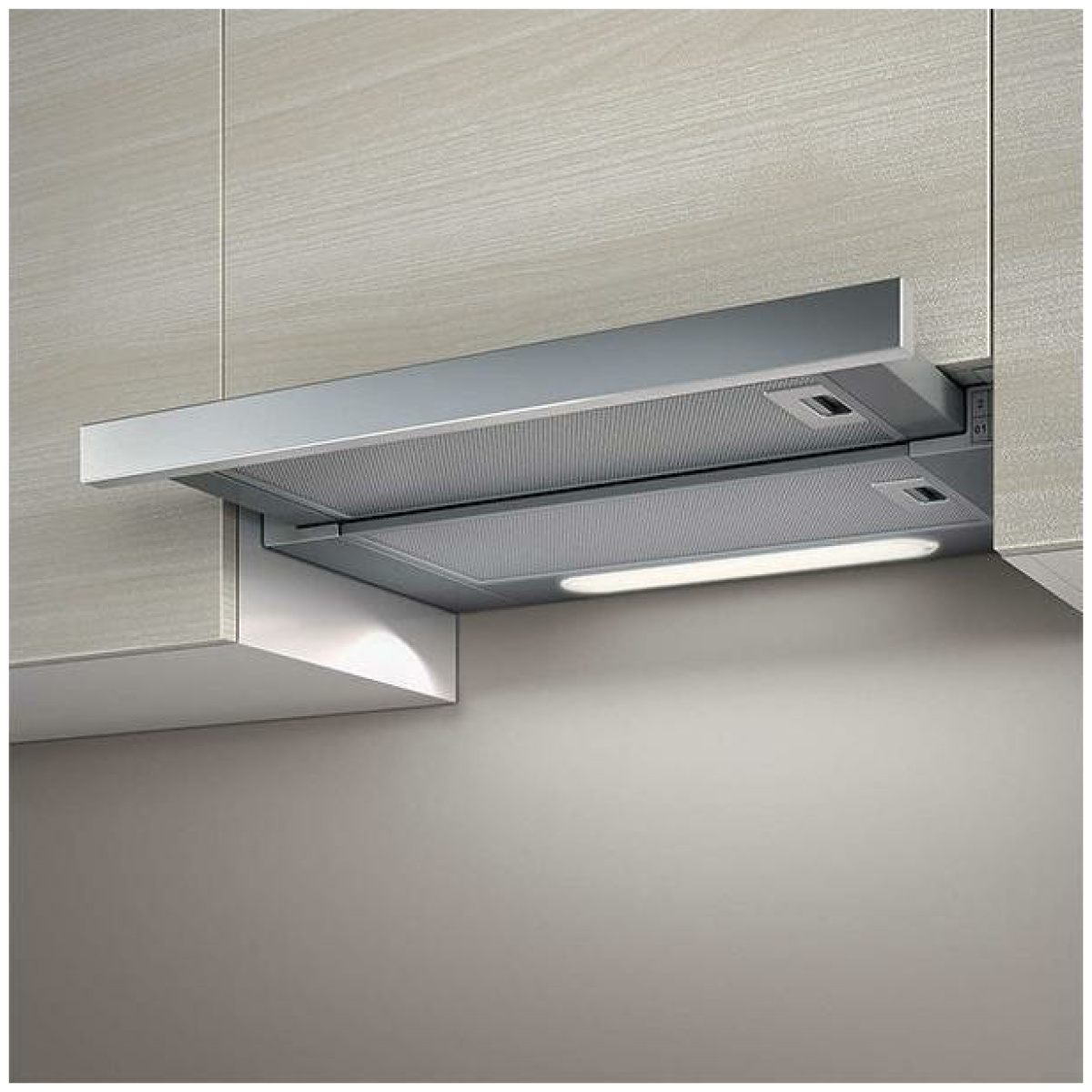 ELICA Elite 14 PLUS GRIX/A/60 Απορροφητήρας Εντοιχιζόμενος – Συρόμενος 60cm ΕΩΣ 12 ΔΟΣΕΙΣ - Image 1