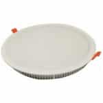 EUROLAMP (145-68433) Στρογγυλό Χωνευτό LED Panel Ισχύος 30W με Ψυχρό Λευκό Φως 22.5x22.5εκ.