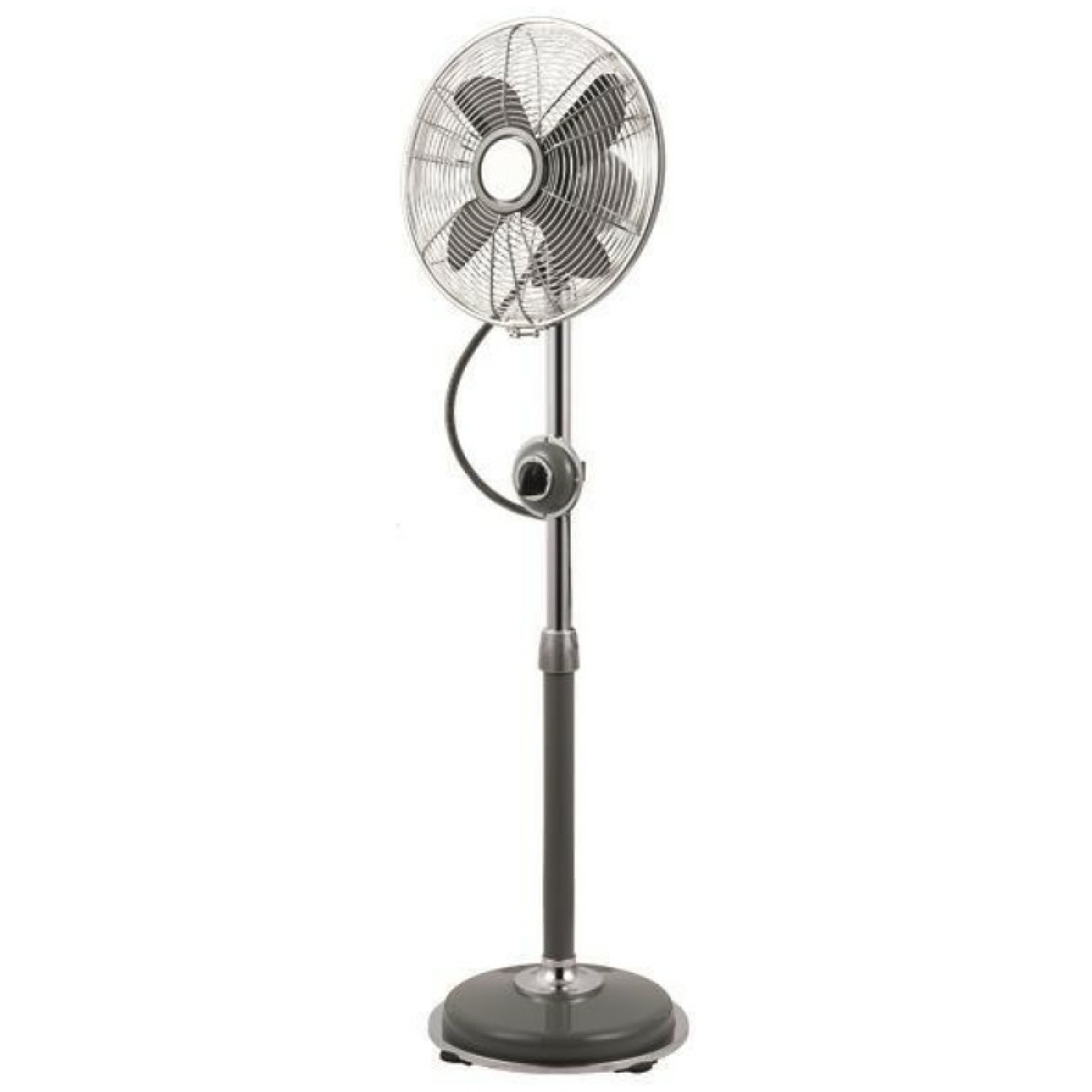 ΑΝΕΜΙΣΤΗΡΕΣ ΔΑΠΕΔΟΥ EUROLAMP 147-28251 2ΣΕ1 ΜΕΤΑΛΛΙΚΟΣ VINTAGE Φ34 35W ΕΩΣ 12 ΔΟΣΕΙΣ - Image 1