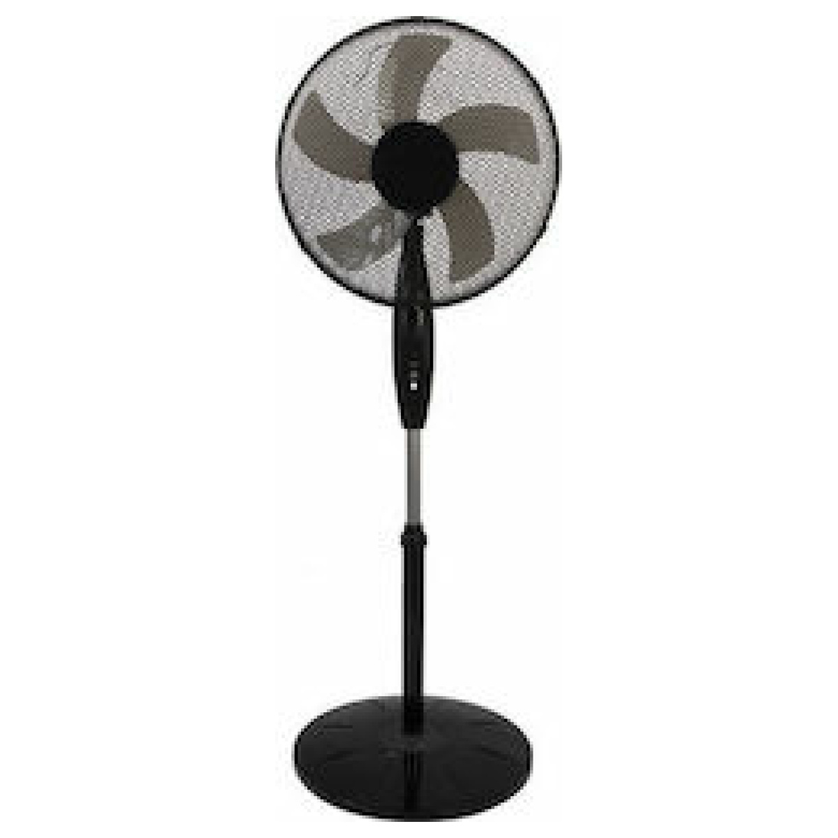 ΑΝΕΜΙΣΤΗΡΕΣ ΔΑΠΕΔΟΥ EUROLAMP 147-29027 ΜΑΥΡΟΣ Φ50 60W ΕΩΣ 12 ΔΟΣΕΙΣ - Image 1