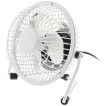 EUROLAMP 147-29071 Ανεμιστήρας USB Επιτραπέζιος Μεταλλικός Μίνι