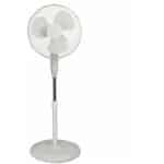 EUROLAMP 147-29087 Ανεμιστήρας με ορθοστάτη 60W Φ400 λευκός ΕΩΣ 12 ΔΟΣΕΙΣ