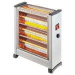 ΘΕΡΜΑΣΤΡΑ ΧΑΛΑΖΙΑ EUROLAMP 147-29155 ΜΕ 3 ΘΕΡΜΑΝΤΙΚΕΣ ΕΣΤΙΕΣ ΚΑΙ ΘΕΡΜΟΣΤΑΤΗ 2800W 220-240V ΛΕΥΚΟ ΕΩΣ 12 ΔΟΣΕΙΣ