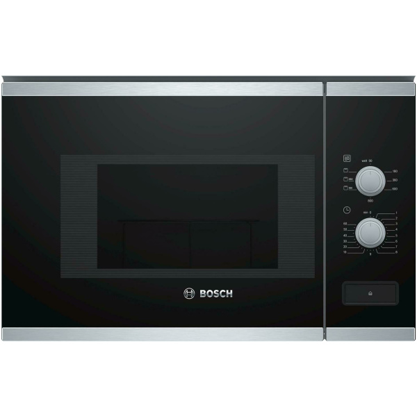 ΕΝΤΟΙΧΙΖΟΜΕΝΟΣ ΦΟΥΡΝΟΣ ΜΙΚΡΟΚΥΜΑΤΩΝ BOSCH BEL520MS0 800W ΜΕ ΓΚΡΙΛ ΕΩΣ 12 ΔΟΣΕΙΣ