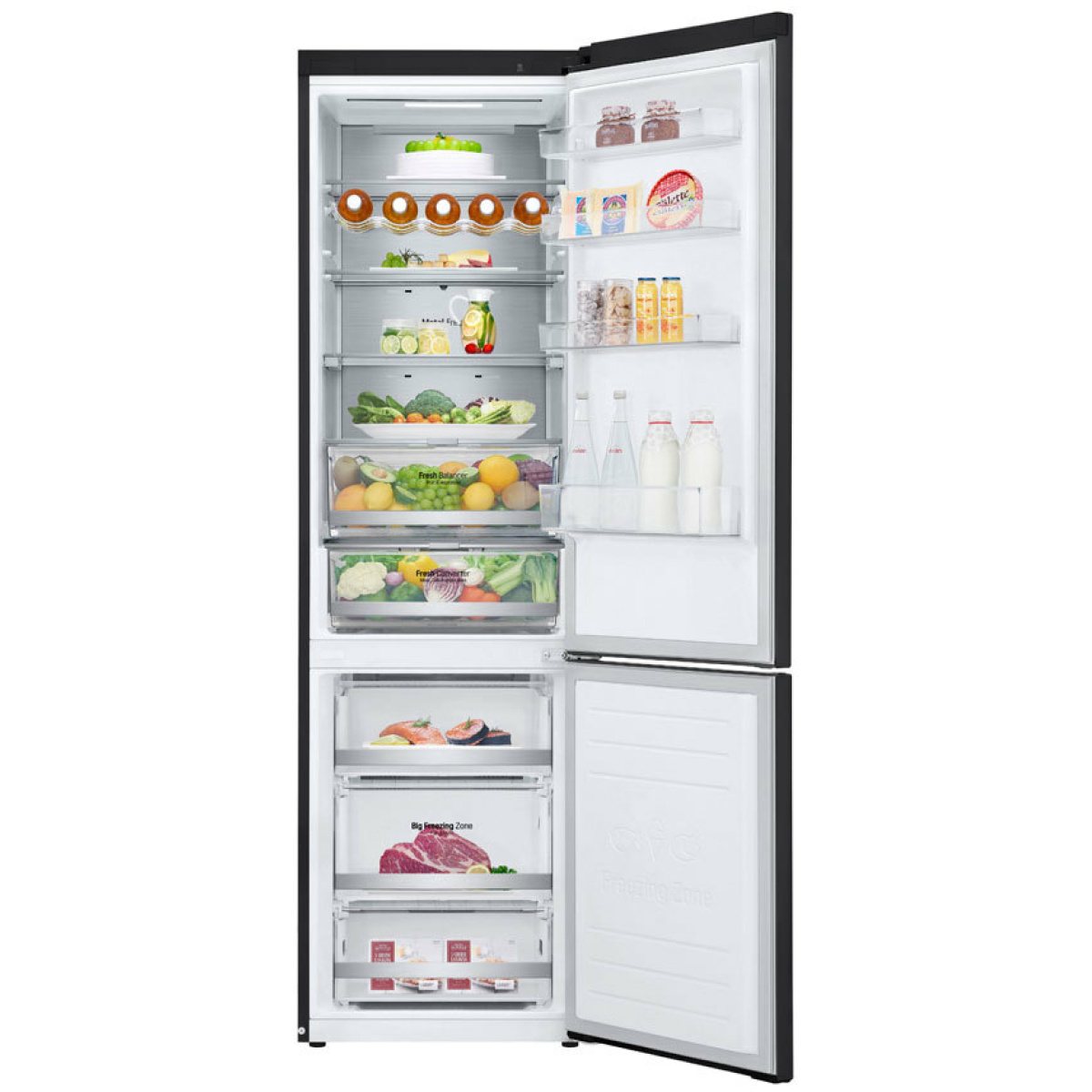 LG GBB72MCUGN Ψυγειοκαταψύκτης 384lt Full NoFrost D ΕΩΣ 12 ΔΟΣΕΙΣ - Image 2