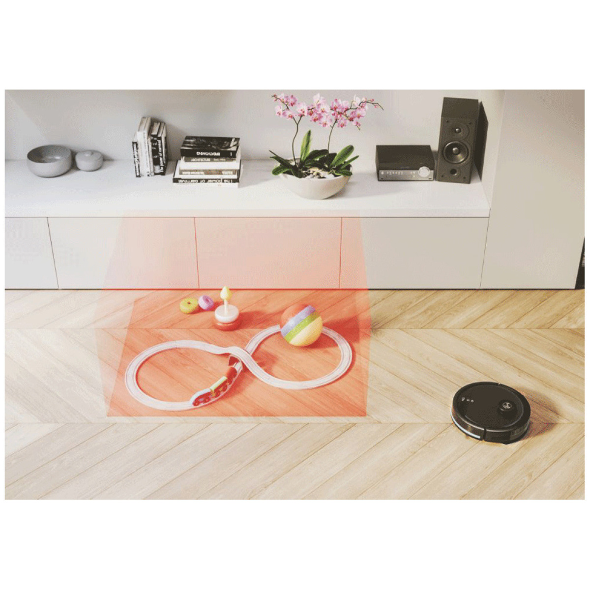 Hoover HG530H Σκούπα Ρομπότ για Σκούπισμα & Σφουγγάρισμα με Χαρτογράφηση και Wi-Fi   ΕΩΣ 12 ΔΟΣΕΙΣ - Image 8
