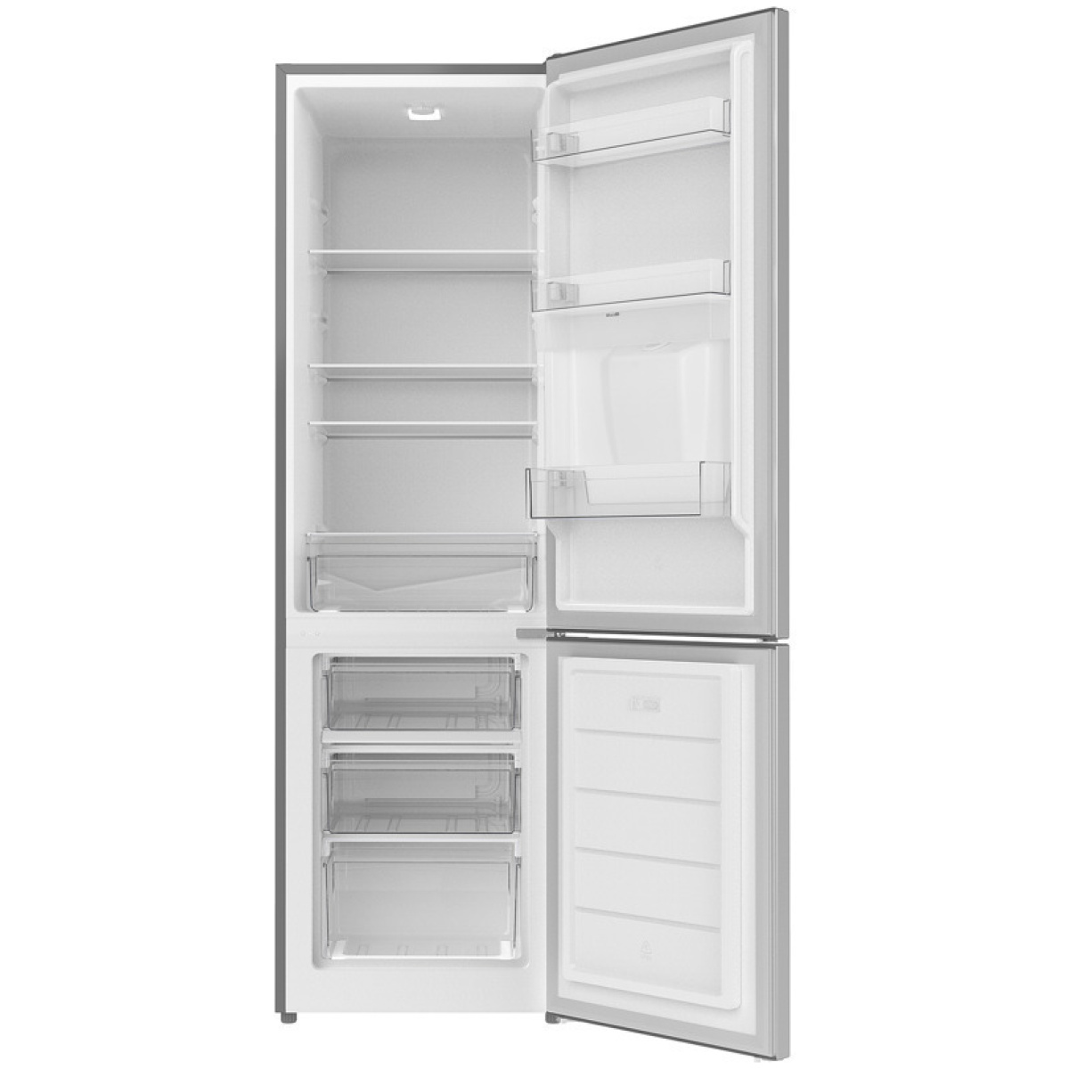 FINLUX FBR-265DSL Ψυγειοκαταψύκτης 262lt Υ180xΠ54.5xΒ56εκ. Inox ΕΩΣ 12 ΔΟΣΕΙΣ - Image 2