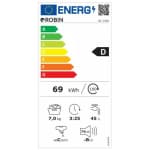 RΟΒΙΝ RT-750S Πλυντήριο Ρούχων 7kg 1000 Στροφών ΕΩΣ 12 ΔΟΣΕΙΣ - Image 2