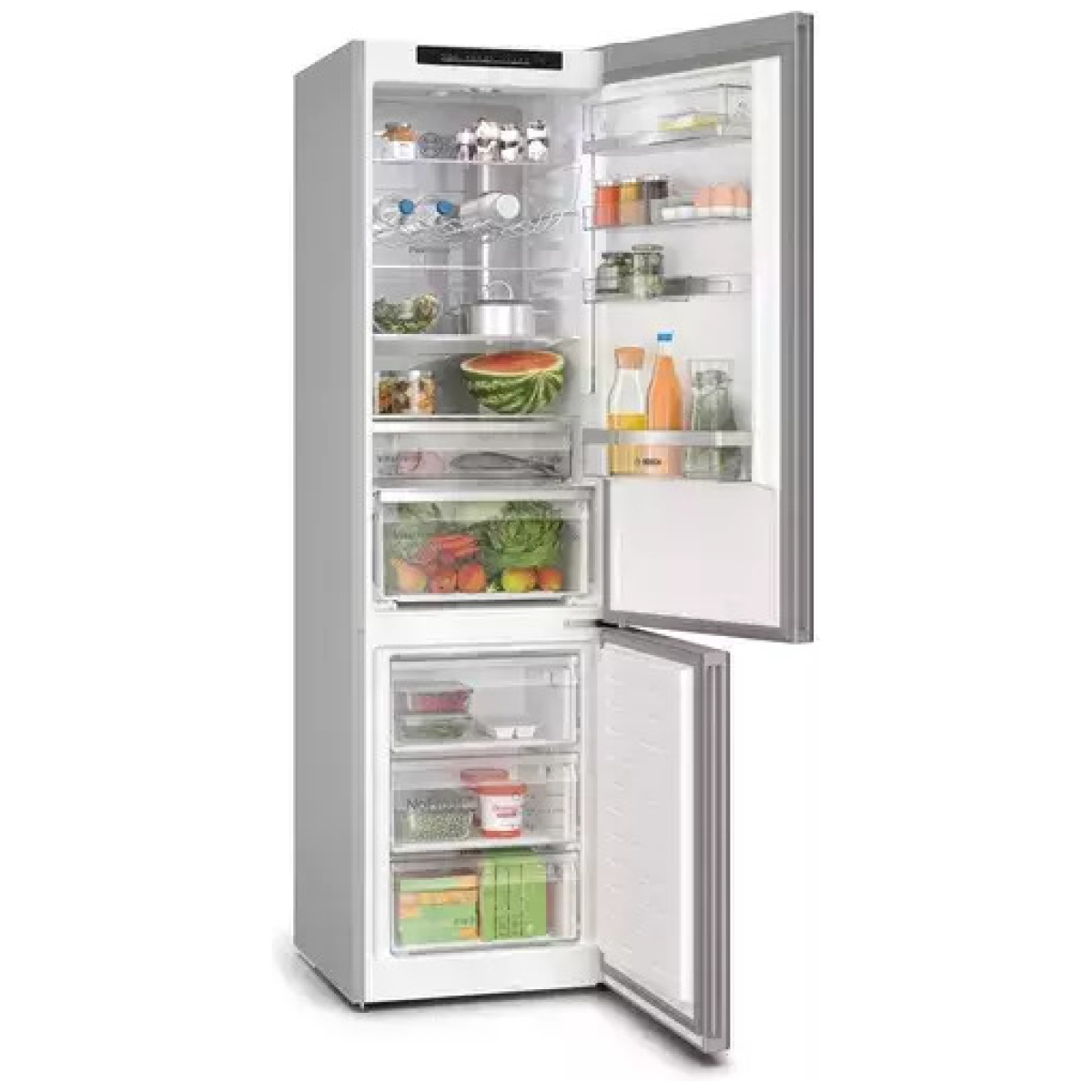 BOSCH KGN39LBCF Ψυγειοκαταψύκτης 363lt NoFrost Υ203xΠ60xΒ66.5cm Μαύρος ΕΩΣ 12 ΔΟΣΕΙΣ - Image 2