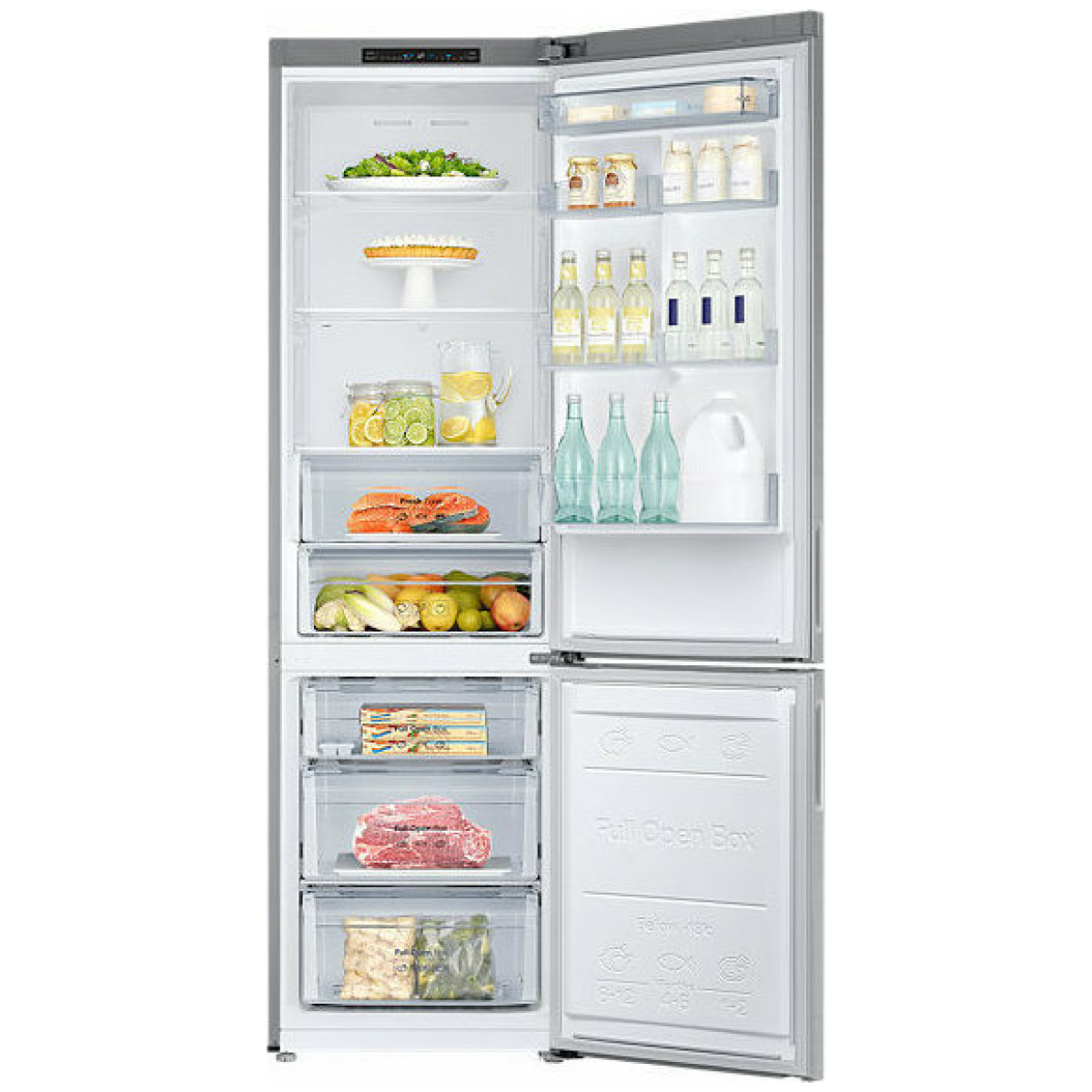 SAMSUNG RB37J5005SA Ψυγειοκαταψύκτης NoFrost Inox A++ ΕΩΣ 12 ΔΟΣΕΙΣ - Image 2