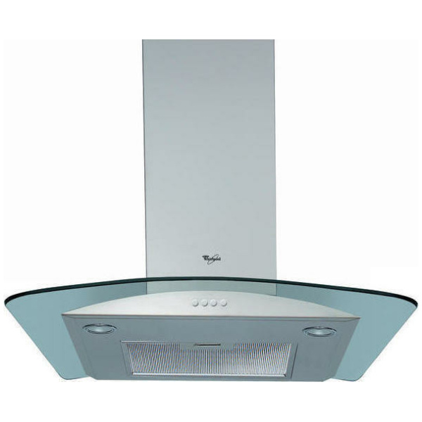 WHIRLPOOL WHG66AMX ΑΠΟΡΡΟΦΗΤΗΡΕΣ ΚΑΜΙΝΑΔΑ ΜΕ ΓΥΑΛΙ 62CM ΕΩΣ 12 ΔΟΣΕΙΣ