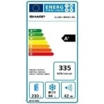 SHARP SJ-BA10IMXW1 Ψυγειοκαταψύκτης NoFrost Λευκός A+ ΕΩΣ 12 ΔΟΣΕΙΣ - Image 9