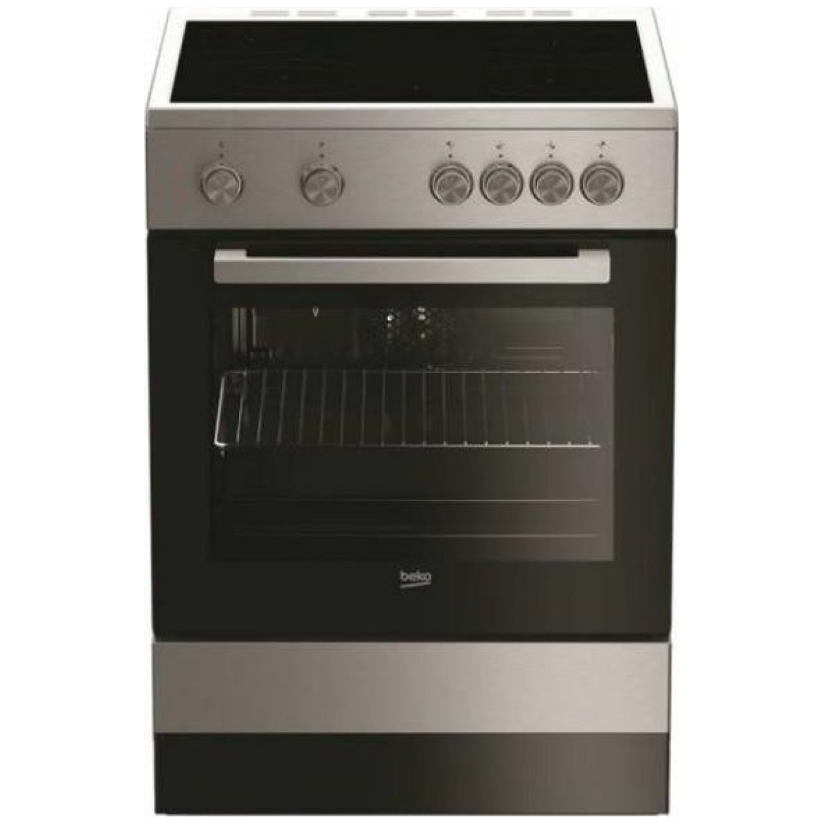 BEKO FSM67010GX Κουζίνα Ηλεκτρική με Κεραμικές Εστίες ΕΩΣ 12 ΔΟΣΕΙΣ - Image 1