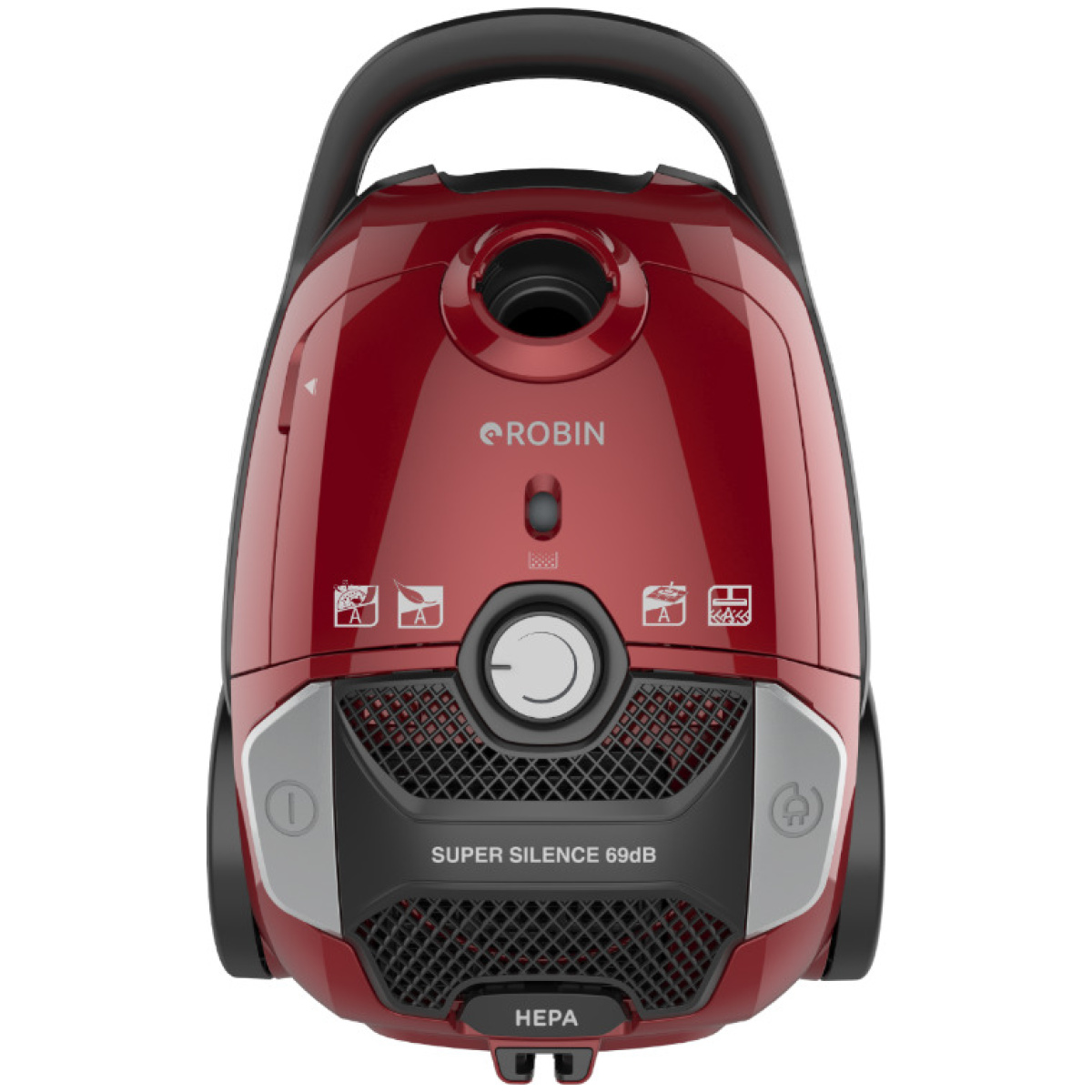 ΗΛΕΚΤΡΙΚΗ ΣΚΟΥΠΑ ROBIN RB-1801 RED 700W ΕΩΣ 12 ΔΟΣΕΙΣ - Image 1