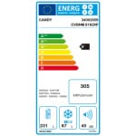 CANDY CVBNM 6182XP/SN Ψυγειοκαταψύκτης Inox Full NoFrost A+ ΕΩΣ 12 ΔΟΣΕΙΣ - Image 4