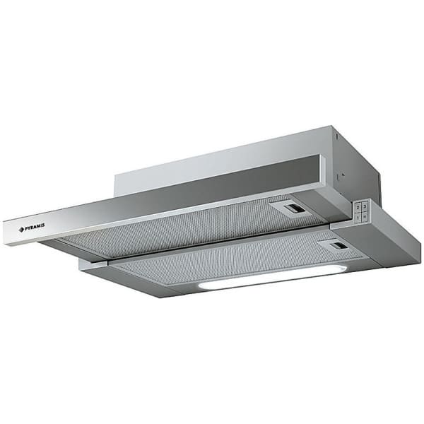 ΣΥΡΟΜΕΝΟΙ ΑΠΟΡΡΟΦΗΤΗΡΕΣ PYRAMIS ESSENTIAL 60CM ΙΝΟΧ 065017002 ΕΩΣ 12 ΔΟΣΕΙΣ